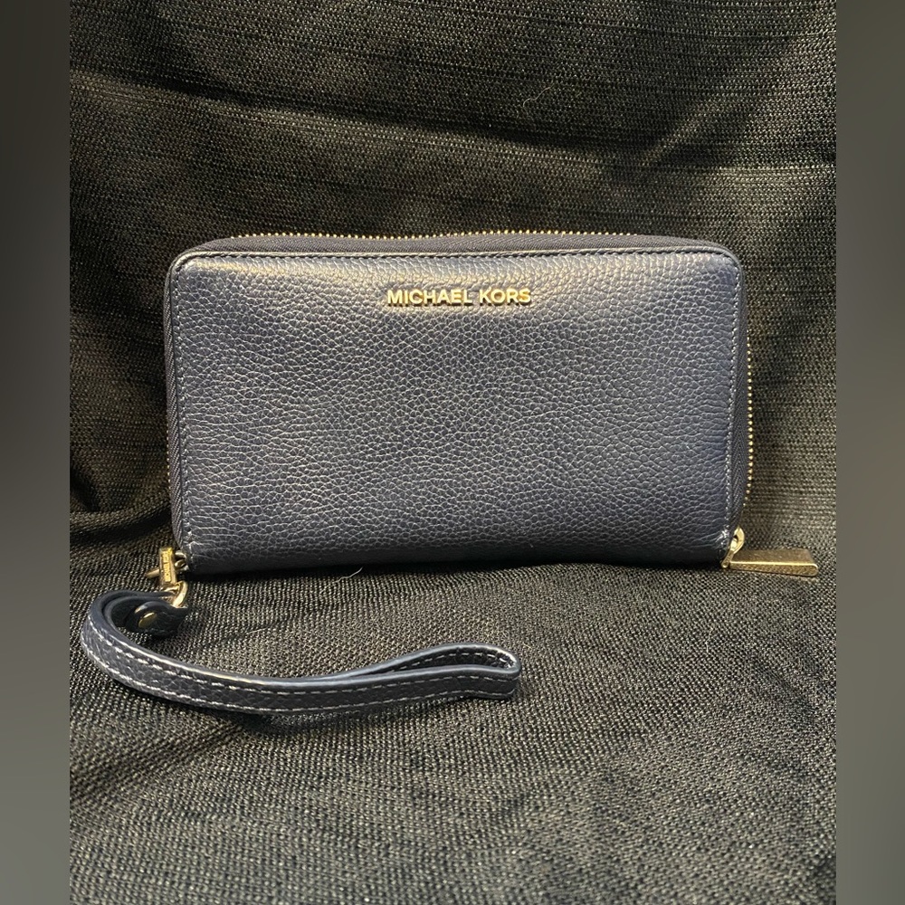 Michael Kors wallet, Navy Blue